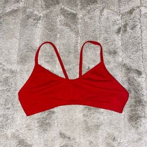 RED JOLYN BIKINI TOP